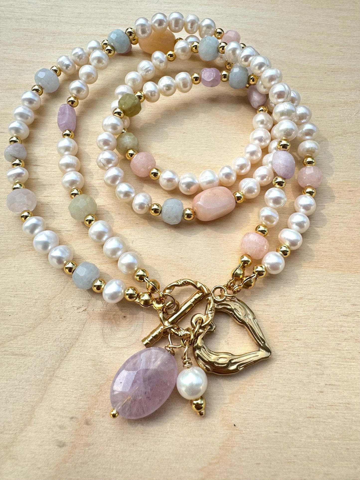 Golden Hour Layers: Pearls x Beryl