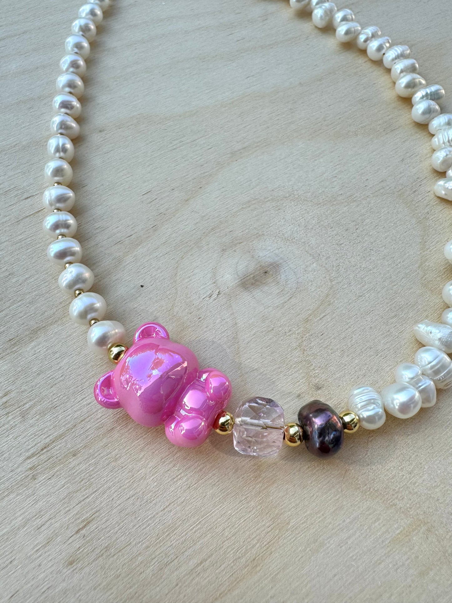 Wild Pearl Bear - Pink