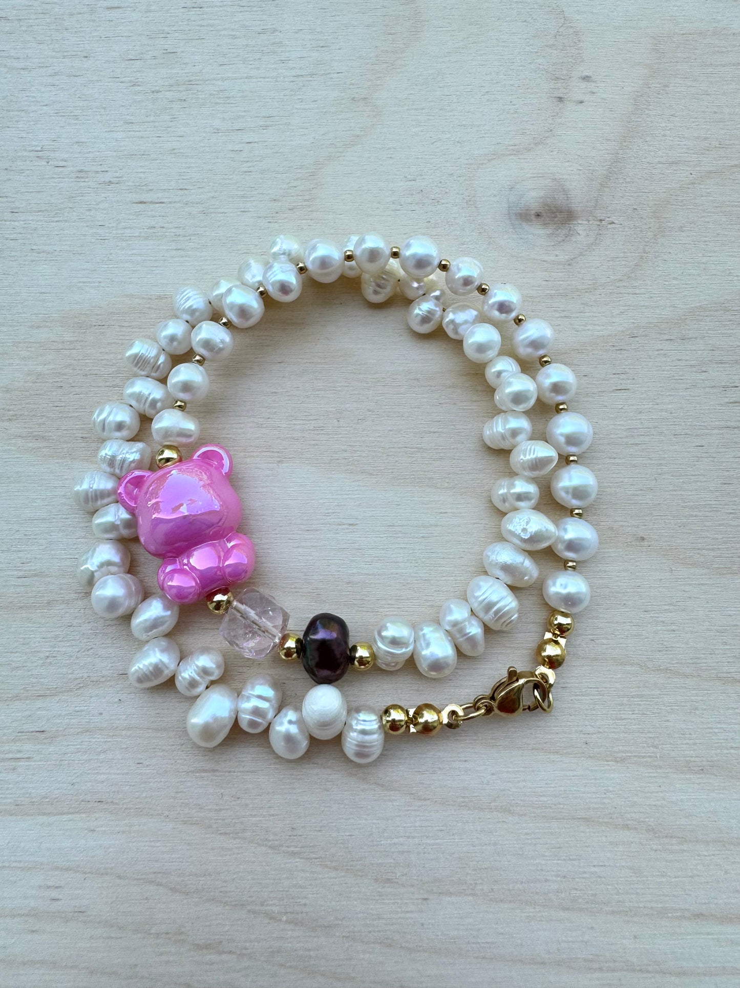 Wild Pearl Bear - Pink