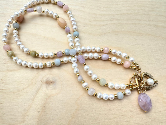 Golden Hour Layers: Pearls x Beryl