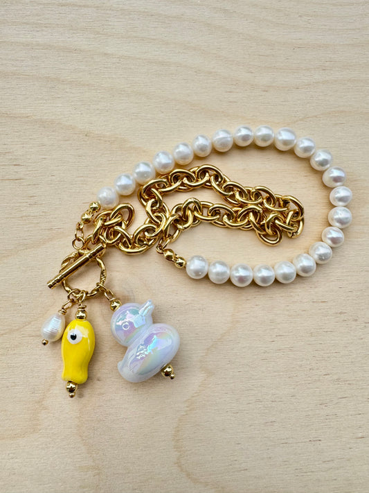 Lakeside Dreams Necklace - White