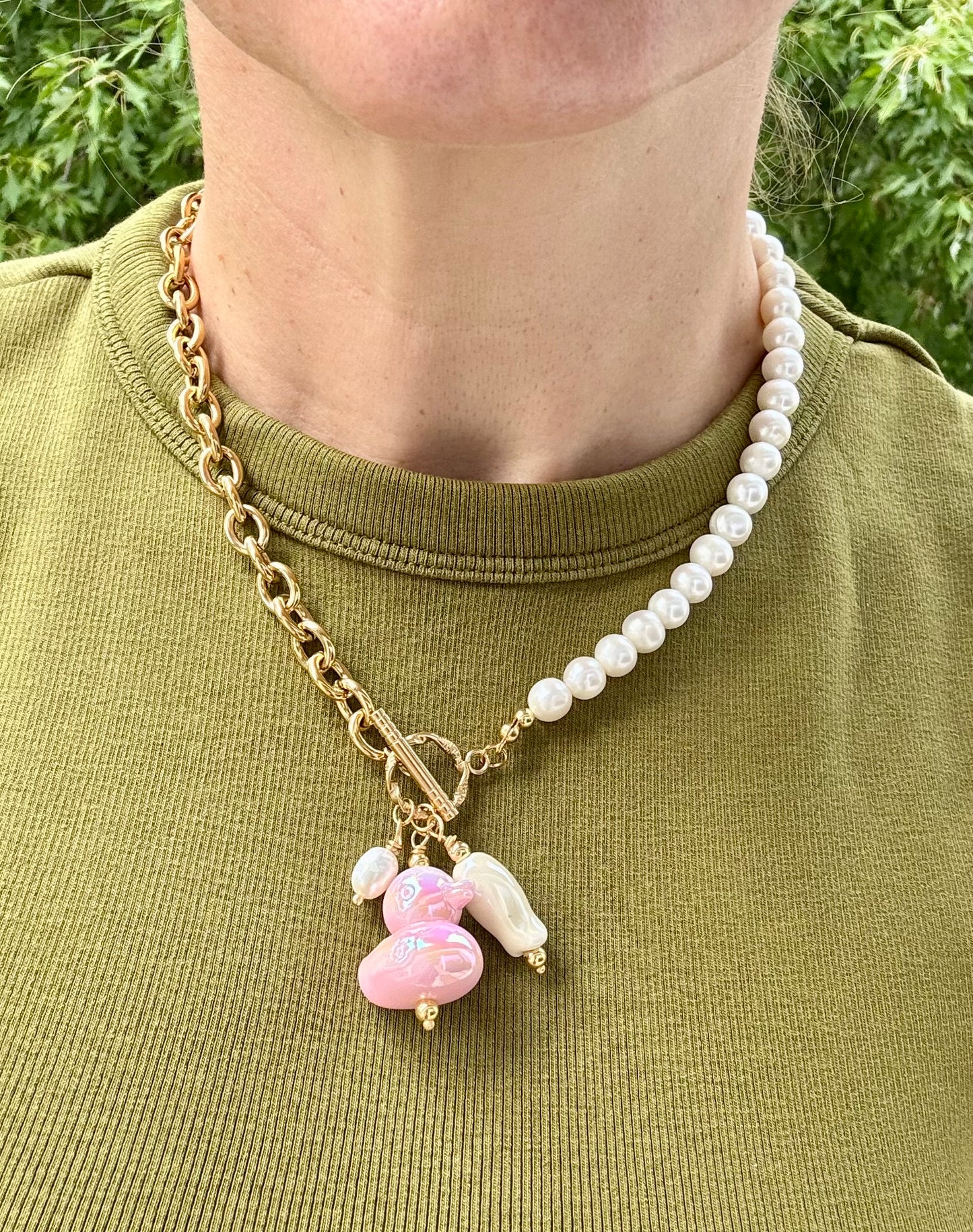 Lakeside Dreams Necklace - Pink