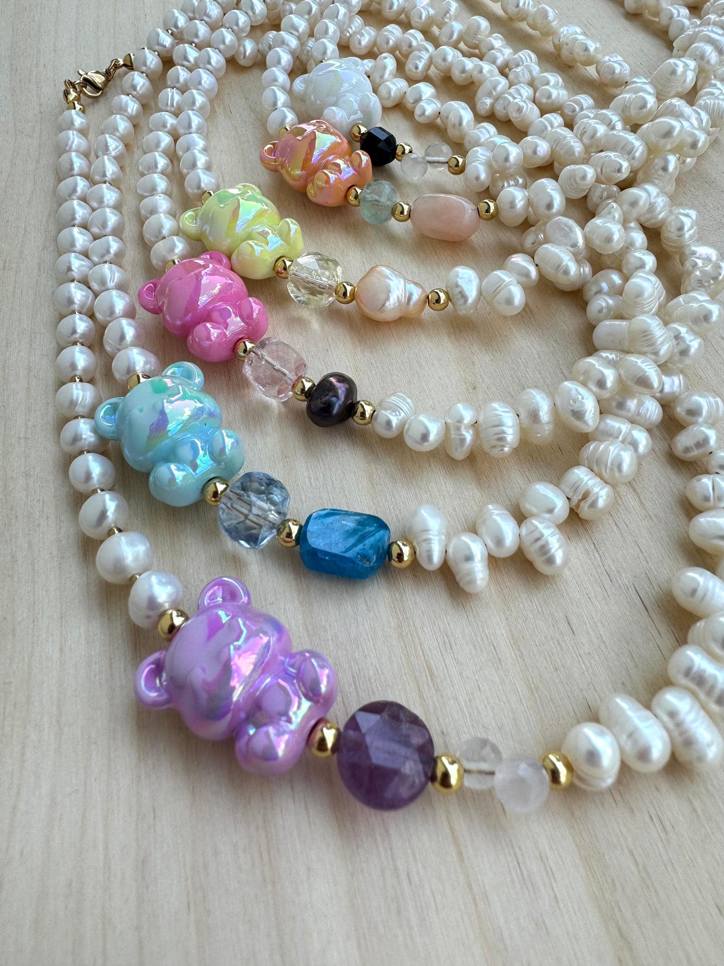 Wild Pearl Bear - Blue