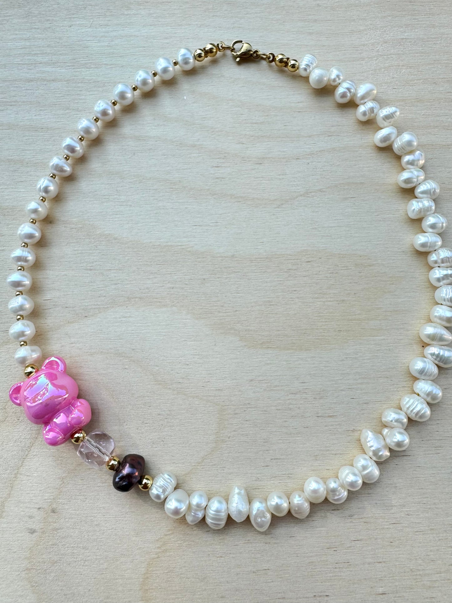 Wild Pearl Bear  - Pink