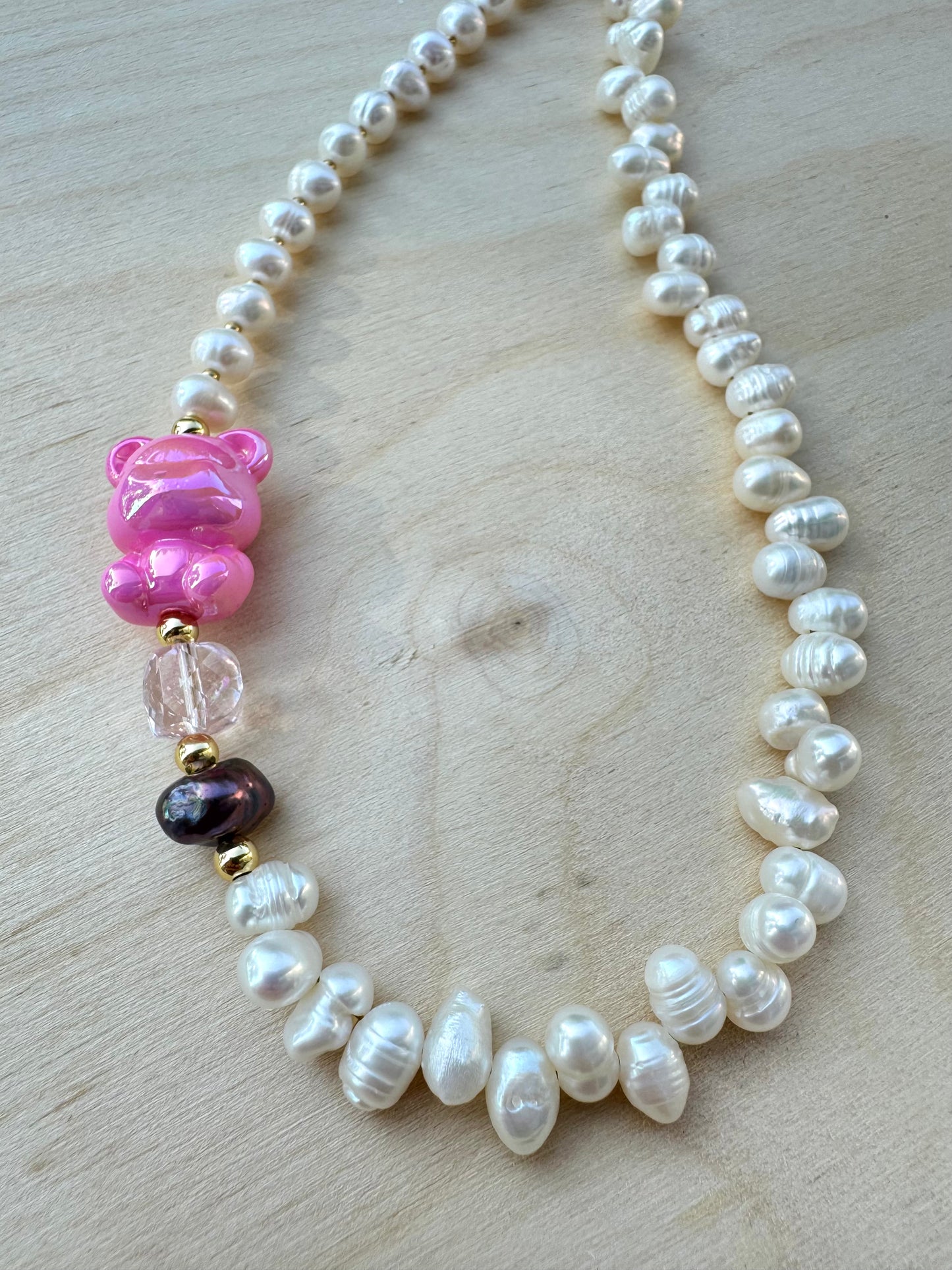 Wild Pearl Bear  - Pink