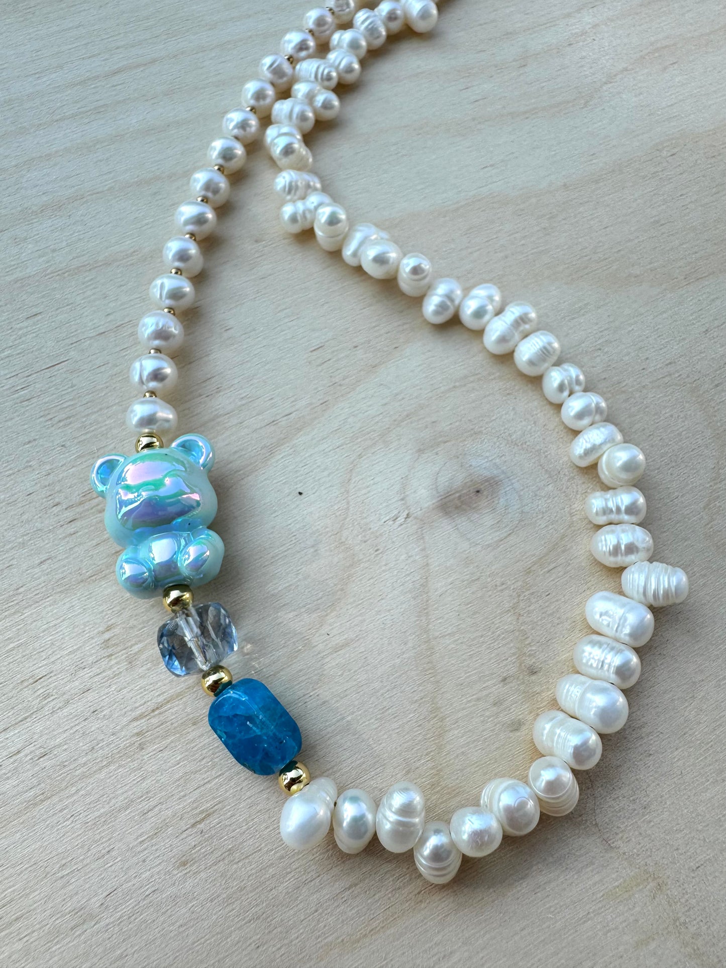 Wild Pearl Bear - Blue