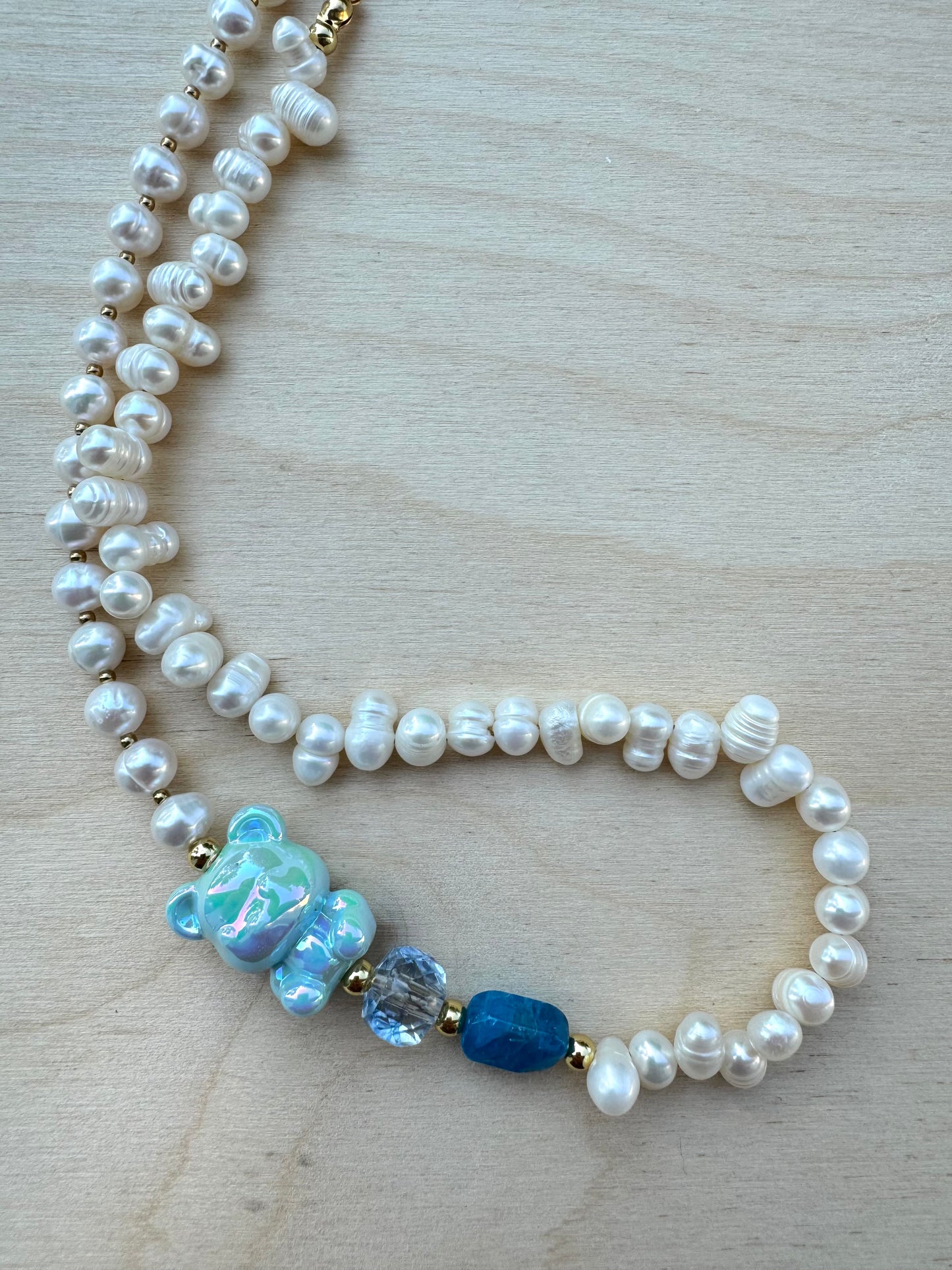 Wild Pearl Bear - Blue