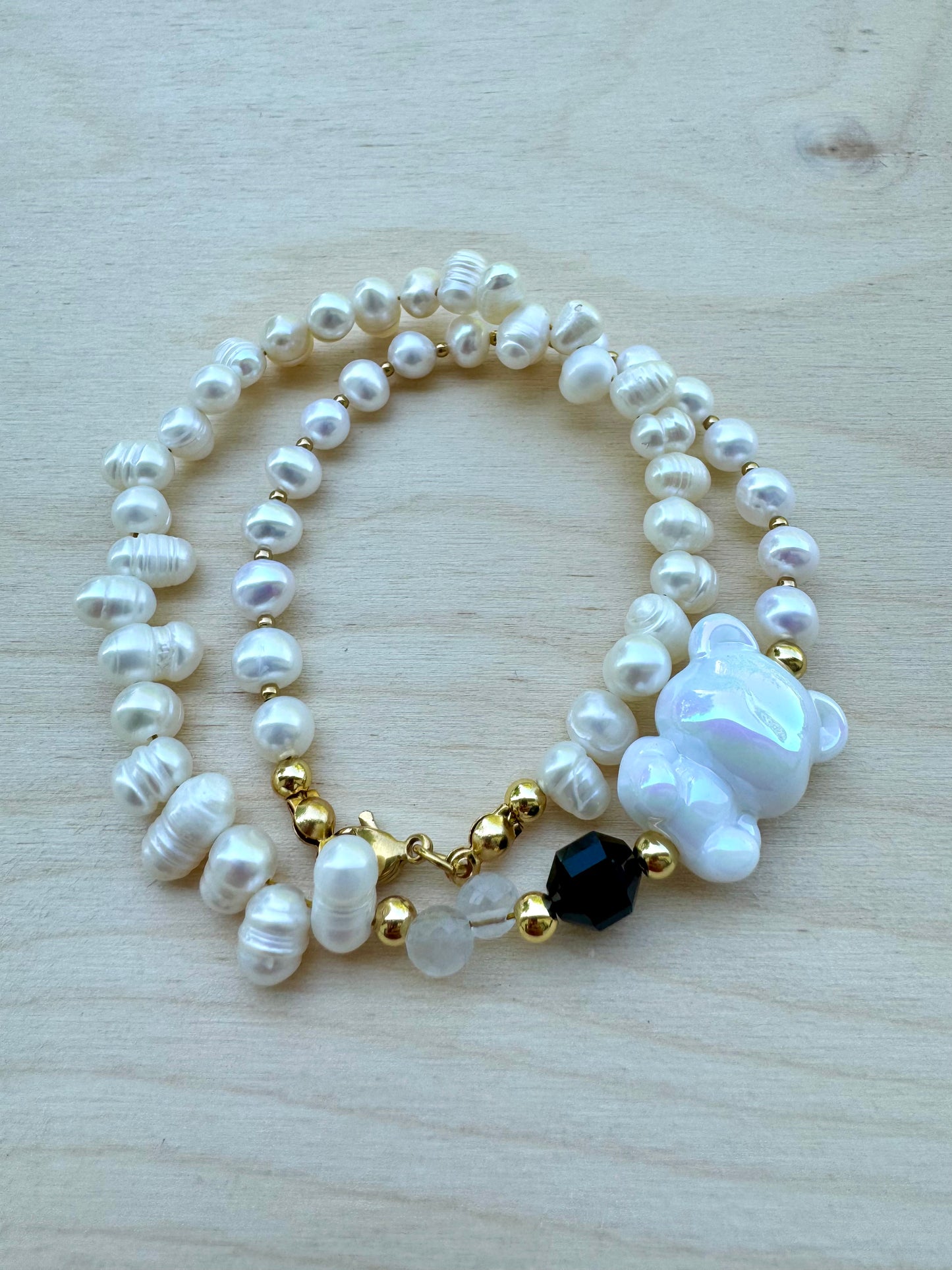 Wild Pearl Bear - White