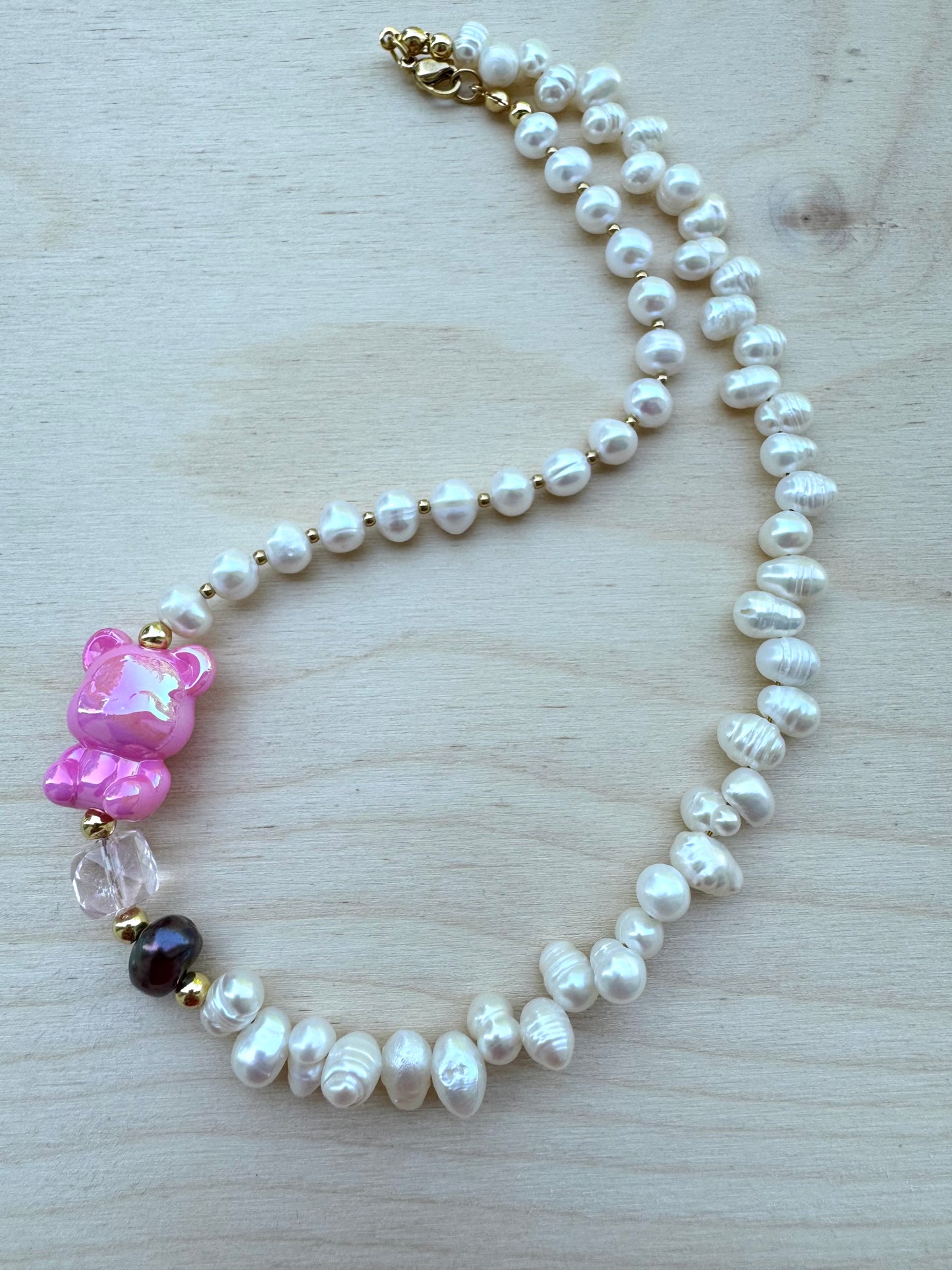 Wild Pearl Bear  - Pink
