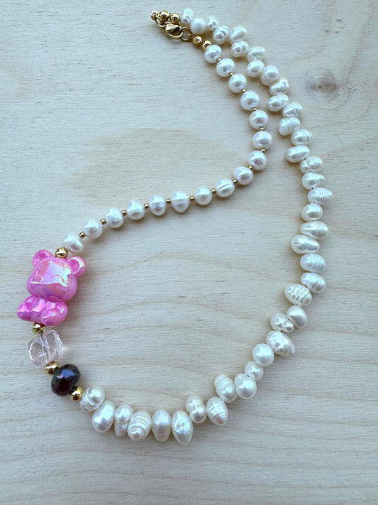 Wild Pearl Bear  - Pink