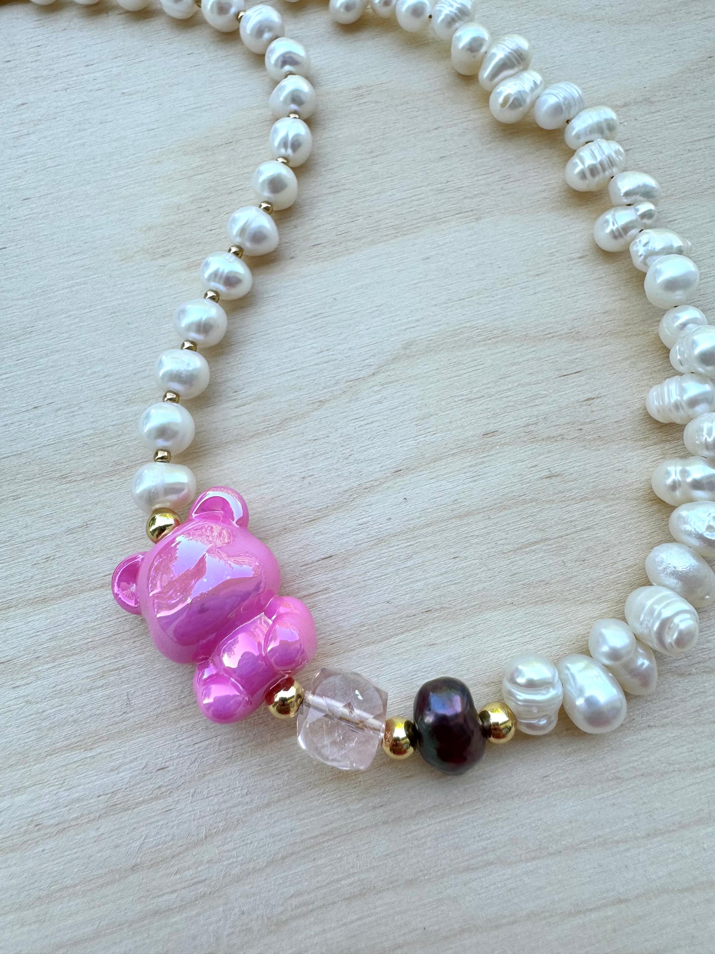 Wild Pearl Bear  - Pink