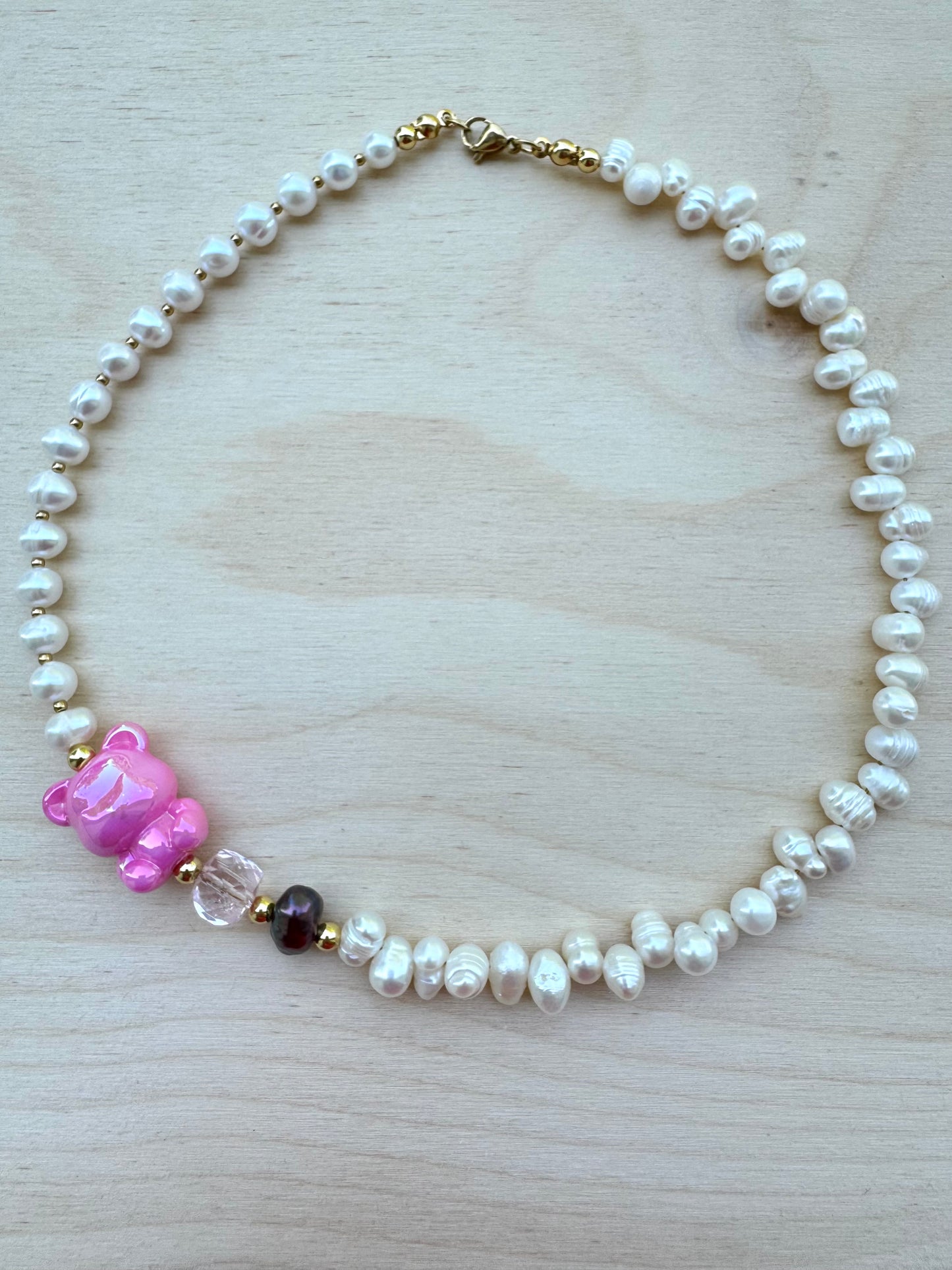 Wild Pearl Bear  - Pink